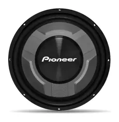Subwoofer Pioneer 12 Pol 600w Ts-w3060br 350w Rms Cara Preta