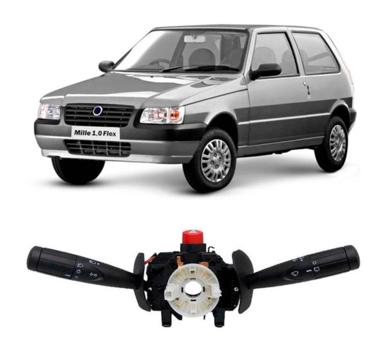 Chave Seta Uno Mille 2009 A 2014 Sem Limpador Traseiro em Oferta na Shopee