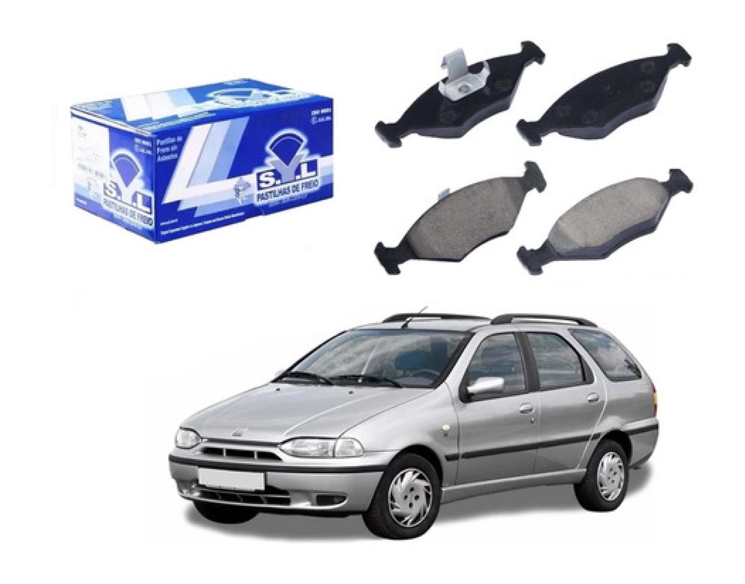 Pastilha Freio Dianteira, Palio Weekend 1.5 1998 em Oferta na Shopee