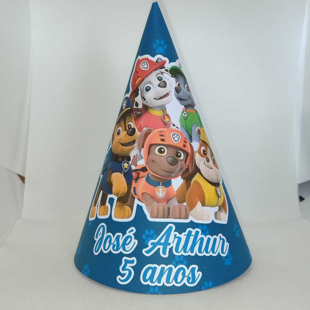 CHAPEU PERSONALIZADO PATRULHA CANINA
