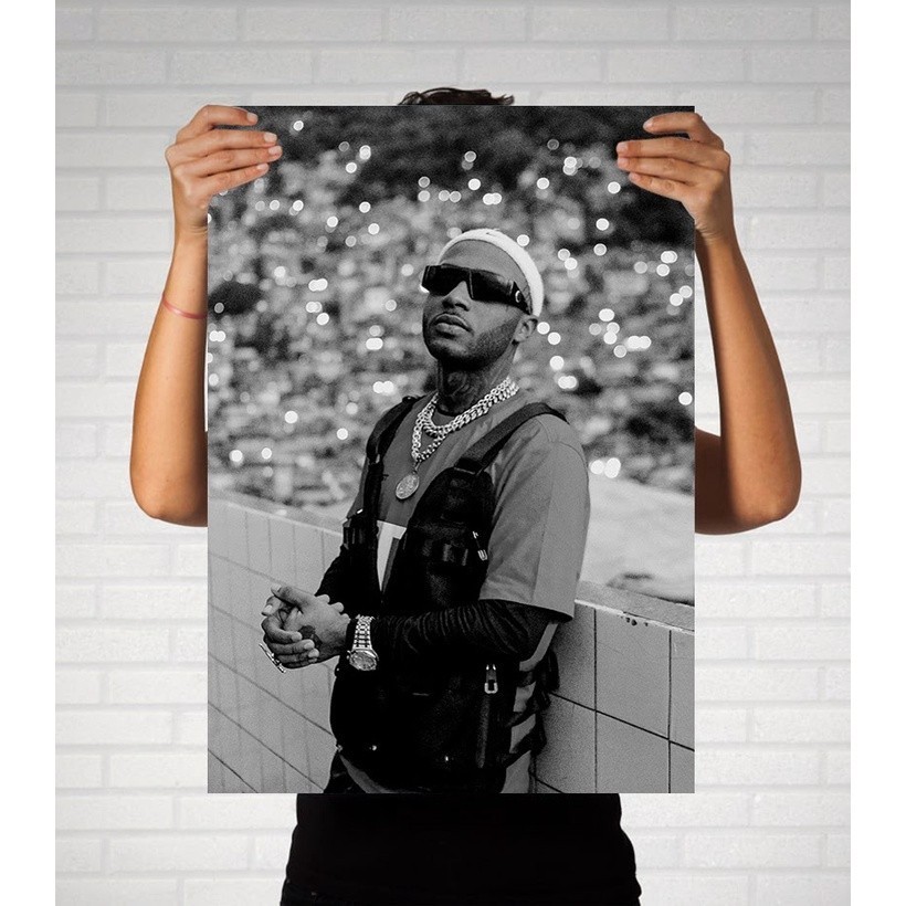 Kit Pôster GRANDE Plastificado Orochi Mc Rap Trap Nacional Mainstreet 07