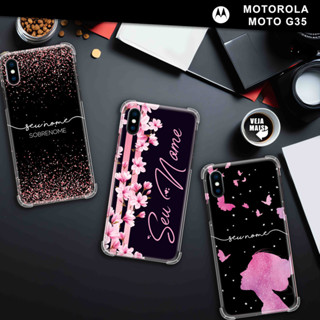 Capa Capinha - Motorola Moto G35 - Personalizadas com nome em Oferta na Shopee