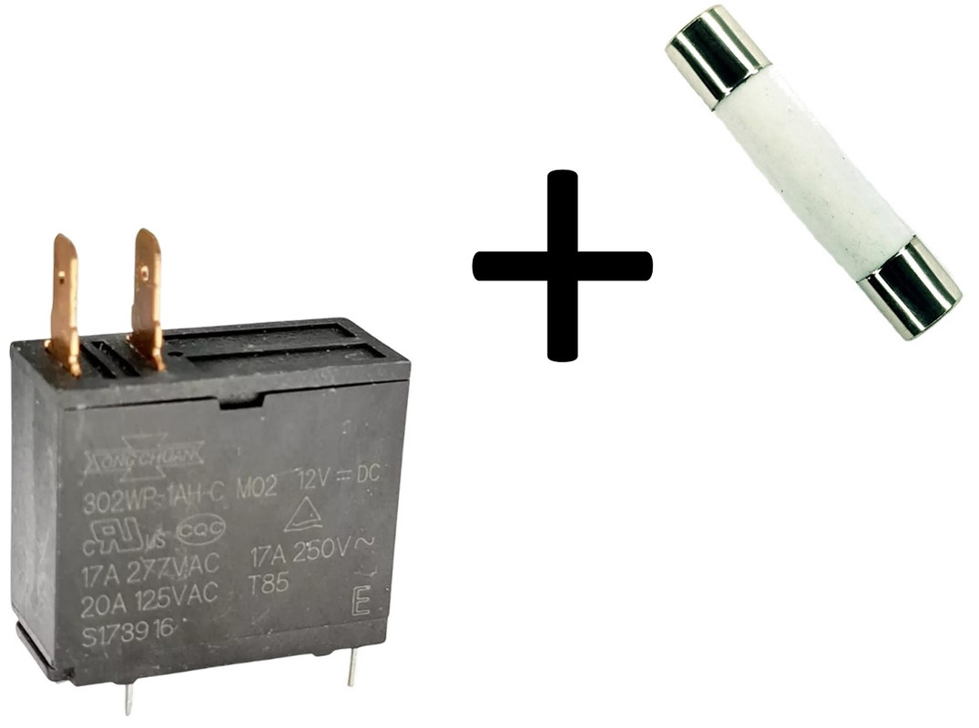 Rele 12V Para Placa Do Microondas Mi41s Me21s Me28s Original + Fusivel 20a Brinde