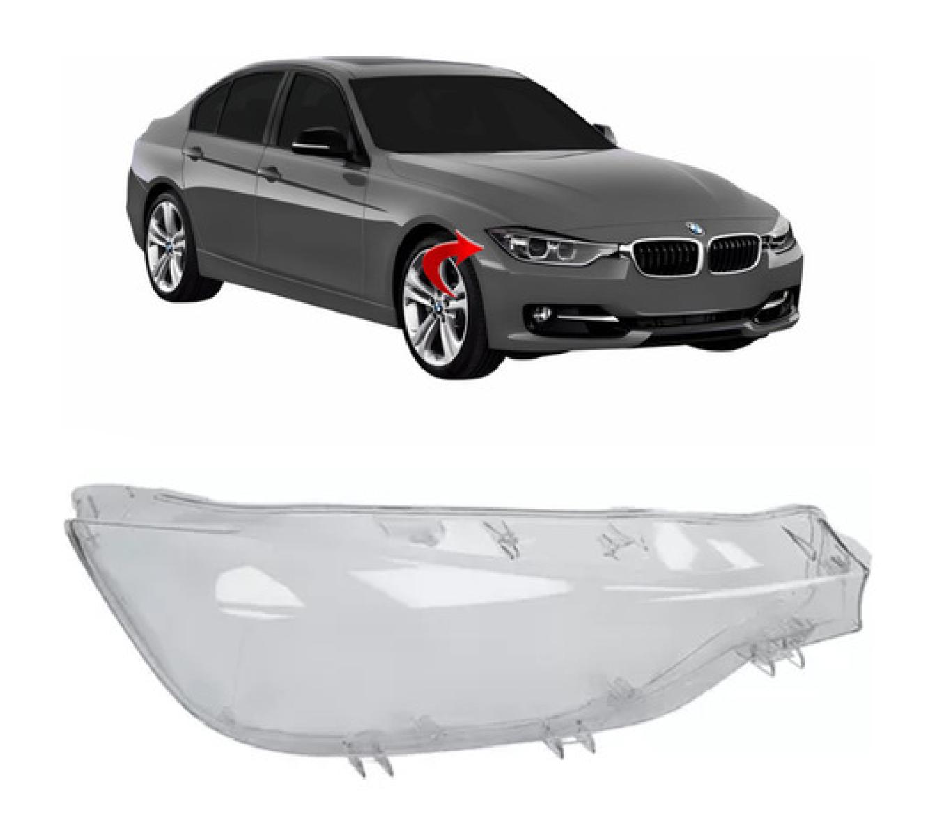 Lente Farol Bmw 318i 320i 328i Ano 2016 2017 2018 Direito