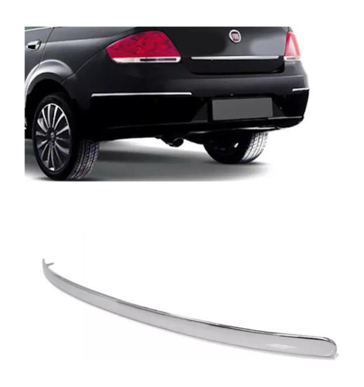 Friso Parachoque Traseiro Fiat Linea 2008 2009 2010  A 2016