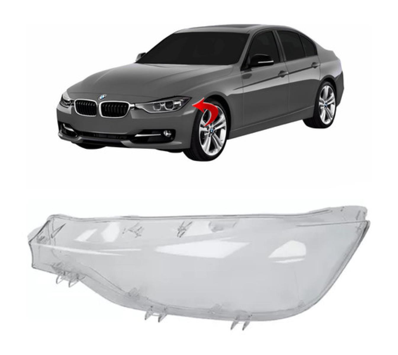 Lente Farol Bmw 318i 320i 328i Ano 2016 2017 2018 Esquerdo
