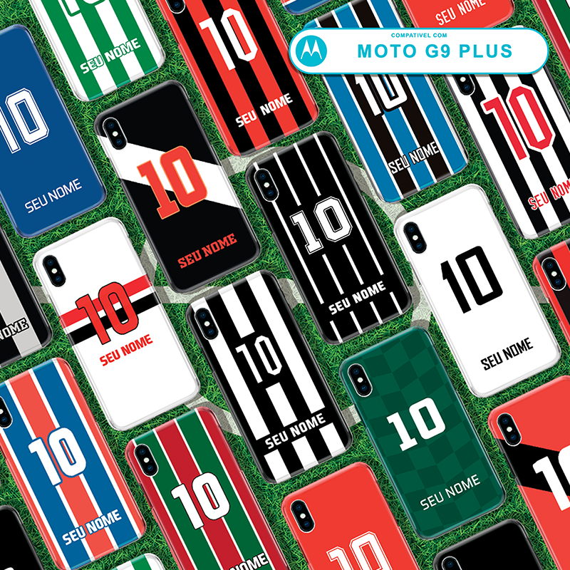 Capa Capinha para Motorola Moto G9 Plus - Camisas Times Brasileiros