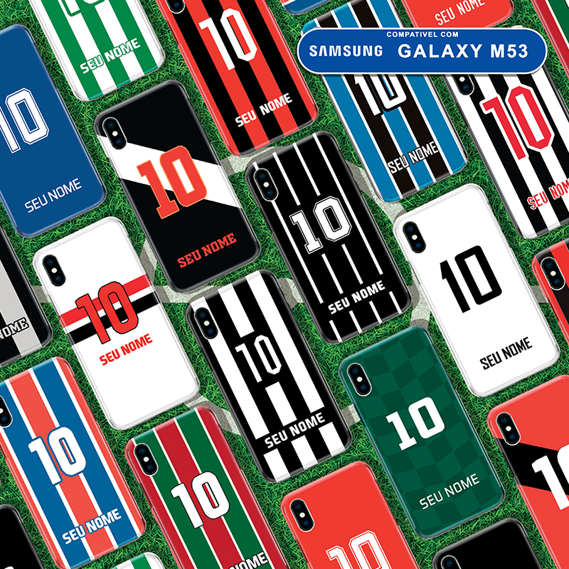 Capa Capinha para Samsung Galaxy M53 - Camisas Times Brasileiros