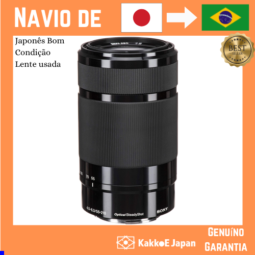 Lente Zoom Padrão 'SONY' para APS-C E 55-210mm F4.5-6.3 OSS Câmera Digital SLR α [E-mount] Lente