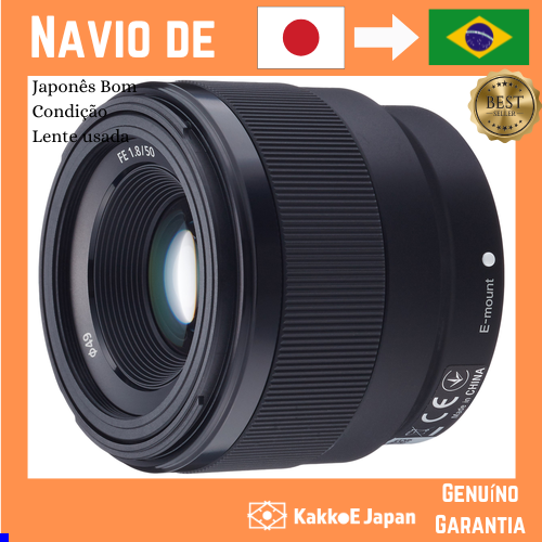 SONY Standard Prime Lens Full-frame FE 50mm F1.8 Câmera Digital SLR α[E-Mount] Lente Genuína SEL5