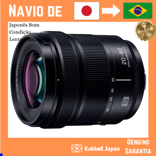 Lente de zoom padrão Panasonic para lente intercambiável Full-Frame Mirrorless Sistema de montage