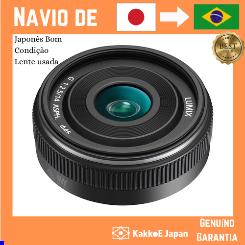 Lente grande angular de foco único Panasonic para Micro Four Thirds Lumix G / F2.5 ASPH. Pre