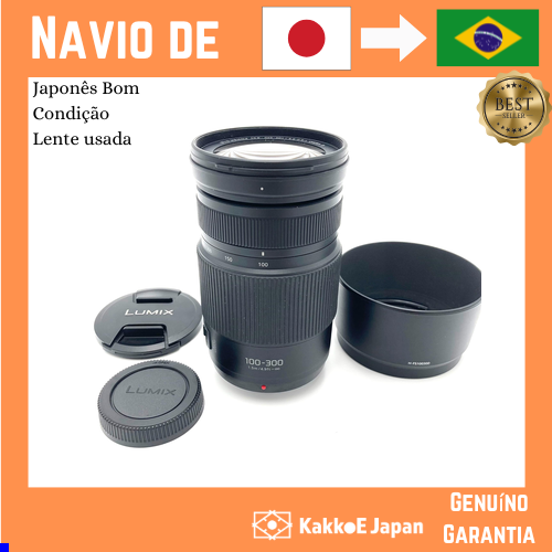 Lente Zoom Super Telefoto Panasonic para Micro Quatro Terços Lumix G VARIO 100-300mm/F4.0-5.6 II