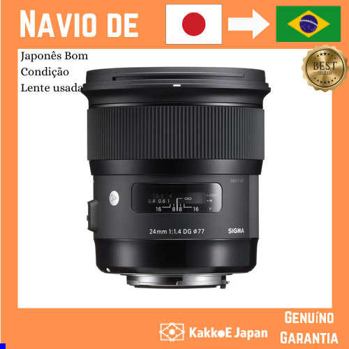 [Lente usada no Japão] SIGMA Nikon F-mount F1.4 DG HSM Foc Nico Grande Angular Full-frame Art SLR Excl
