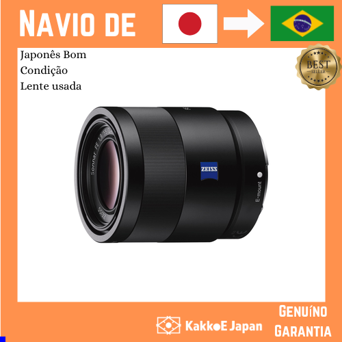 SONY Standard Prime Lens Full-Frame Sonnar T * FE 55mm F1.8 ZA Zeiss Lens para Câmera Digital SLR