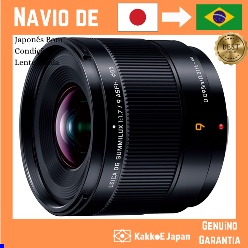 Lente de câmera LUMIX de foco único grande angular Panasonic Panasonic para câmera digital SLR H-