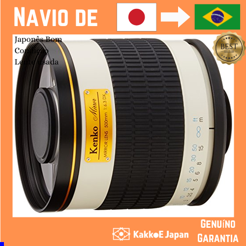 Lente telefoto Kenko Lente espelhada F6.3 DX Filme de foco manual/SLR digital compatível