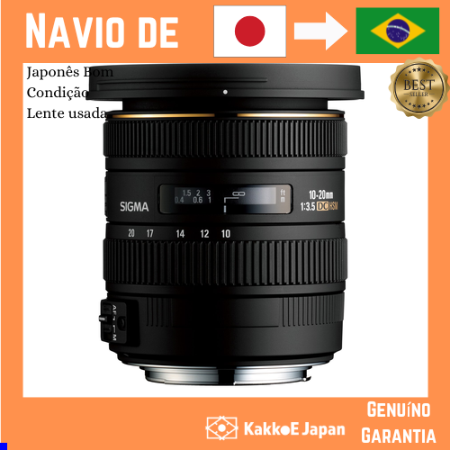 Lente Zoom Ultra Grande Angular Sigma SIGMA 10-20mm F3.5 EX DC HSM PARA CANON APS-C 202545