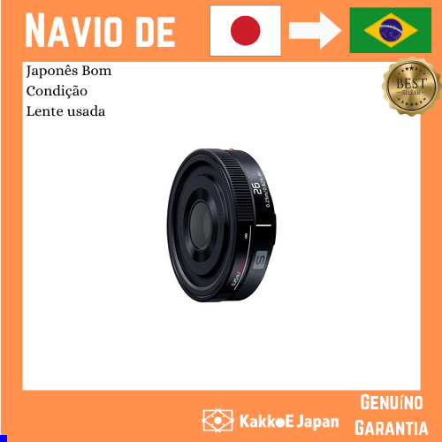 [Lente usada no Japão] Lente de foco único Panasonic Full Frame Mirrorless Lente intercambiável Sistema de montagem em L