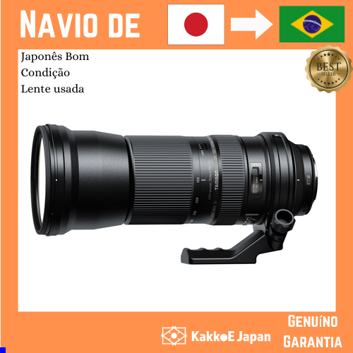 [Lente usada no Japão] TAMRON Super Telefoto Zoom Lens SP 150-600mm F5-6.3 Di VC USD Full Frame para Canon A011E