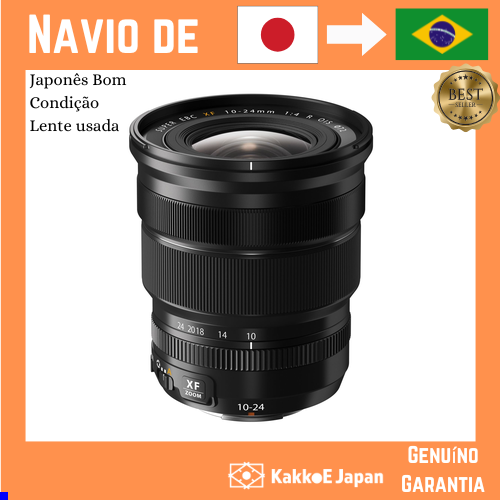 [Lente usada no Japão] Lente zoom ultra grande angular FUJIFILM XF10-24mmF4 R OIS