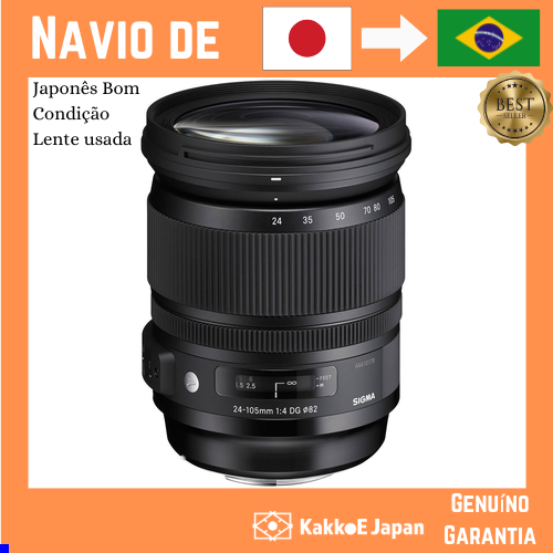 Lente Sigma 24-105mm F4 DG OS HSM Nikon Nikon F-Mount Zoom Standard Full Frame SLR Art