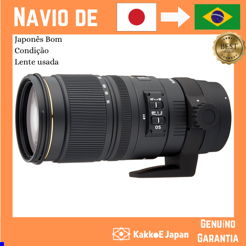 Lente Zoom Telefoto Sigma SIGMA APO 70-200mm F2.8 EX DG OS HSM para Canon Full-frame 589547