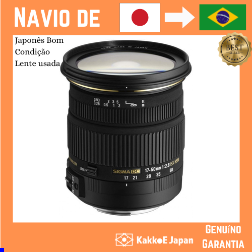 SIGMA Lente Zoom Padrão 17-50mm F2.8 EX DC HSM para Pentax APS-C Dedicado 928629