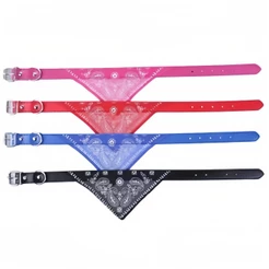4 Unidades Coleira Bandana Gato/Cachorro Filhote - Coleira Para Gato - Coleira Cachorro