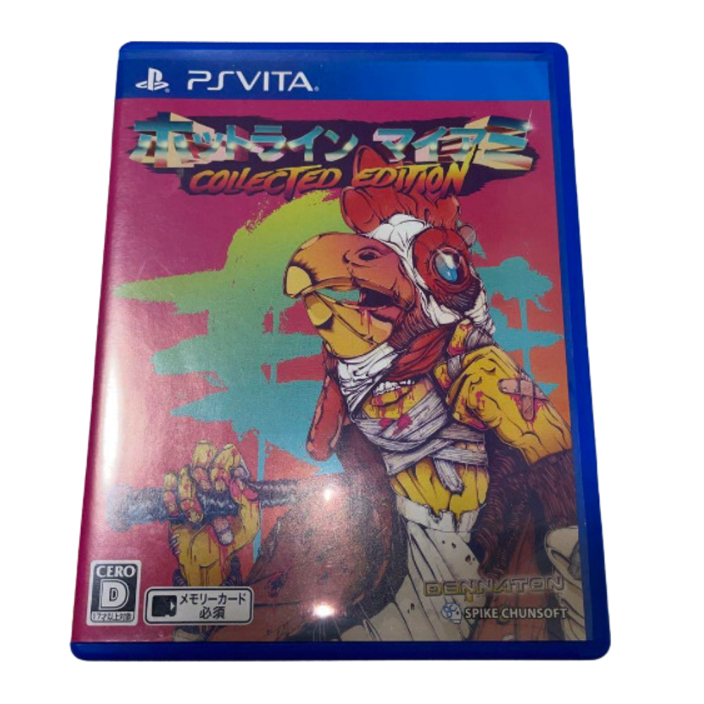 PS Vita Hotline Miami Usado Edição Coletada Spike Chunsoft PlayStation Japão