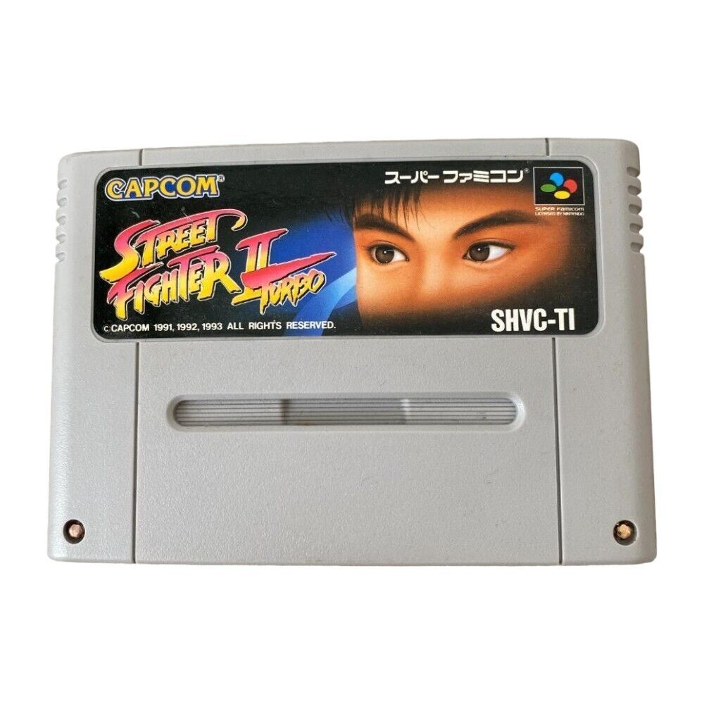 Cartucho Super Famicom STREET FIGHTER II 2 TURBO Nintendo Usado Apenas sfc