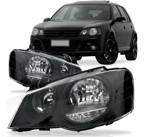 Farol Golf 2008 2009 2010 2011 2012 2013 Mascara Negra Novo