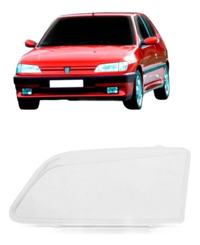 Par Lente Farol Principal Peugeot 306 1993 94 95 96 97 1998.