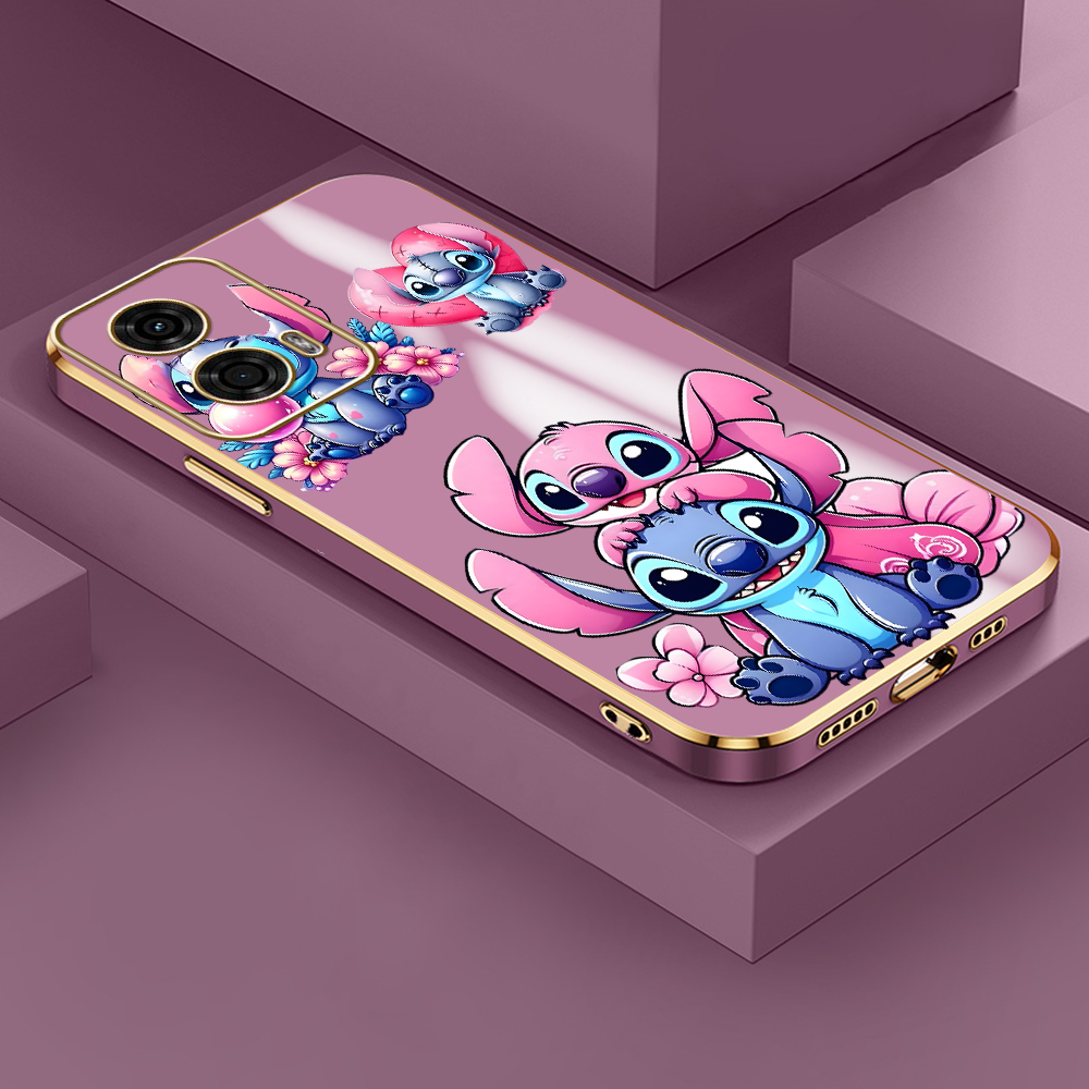 Capinha stitch Para Motorola Moto G24 Capa De Celular Soft Silicone Case DD 1432 em Oferta na Shopee