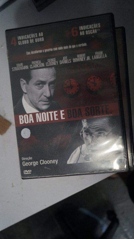 DVD Filme Original - Boa Noite e Boa Sorte 2005