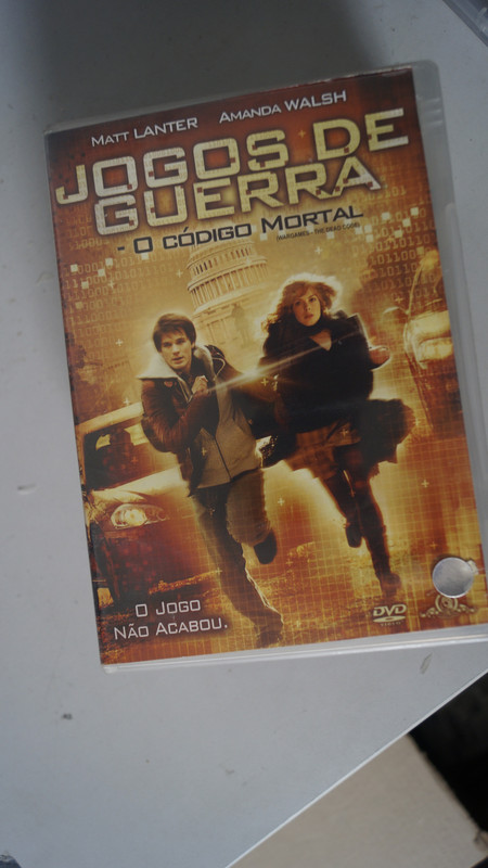 DVD Filme Original - Jogos de Guerra - O Código Mortal