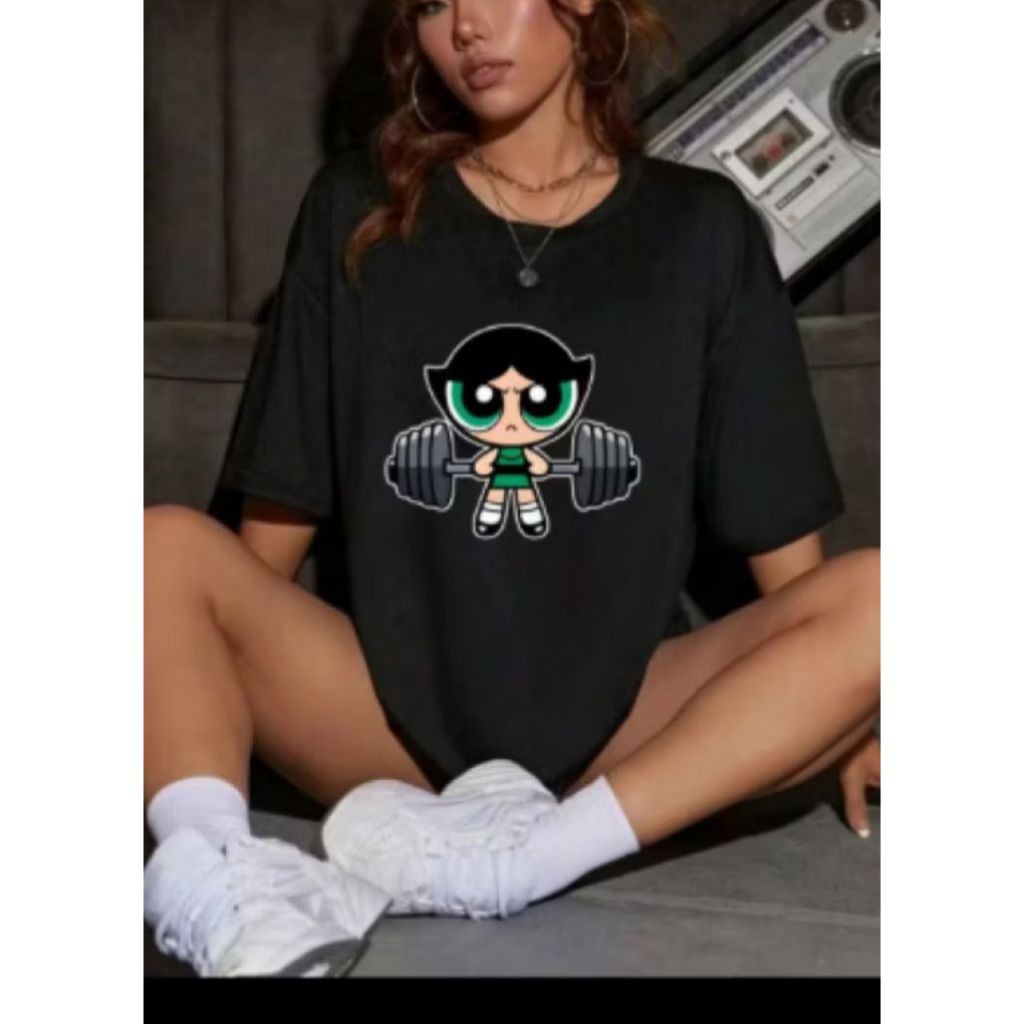 Camisa Camiseta Meninas Super Poderosas T-shirt Academia Streetwaer blogueira tumblr Algodão Premium