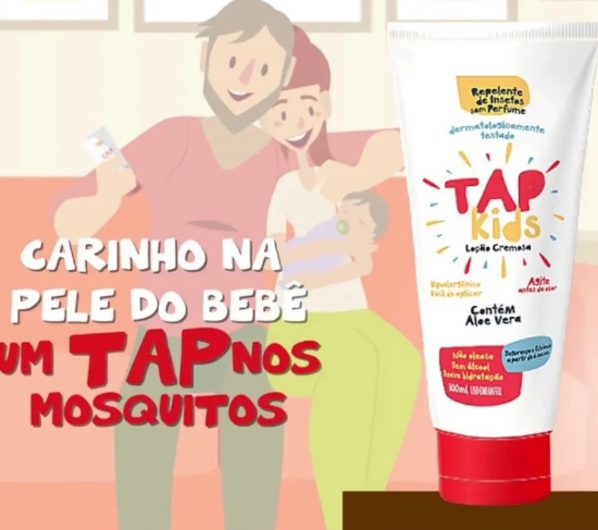 TAP KIDS Repelente de Insetos 100ML A Partir dos 6 meses