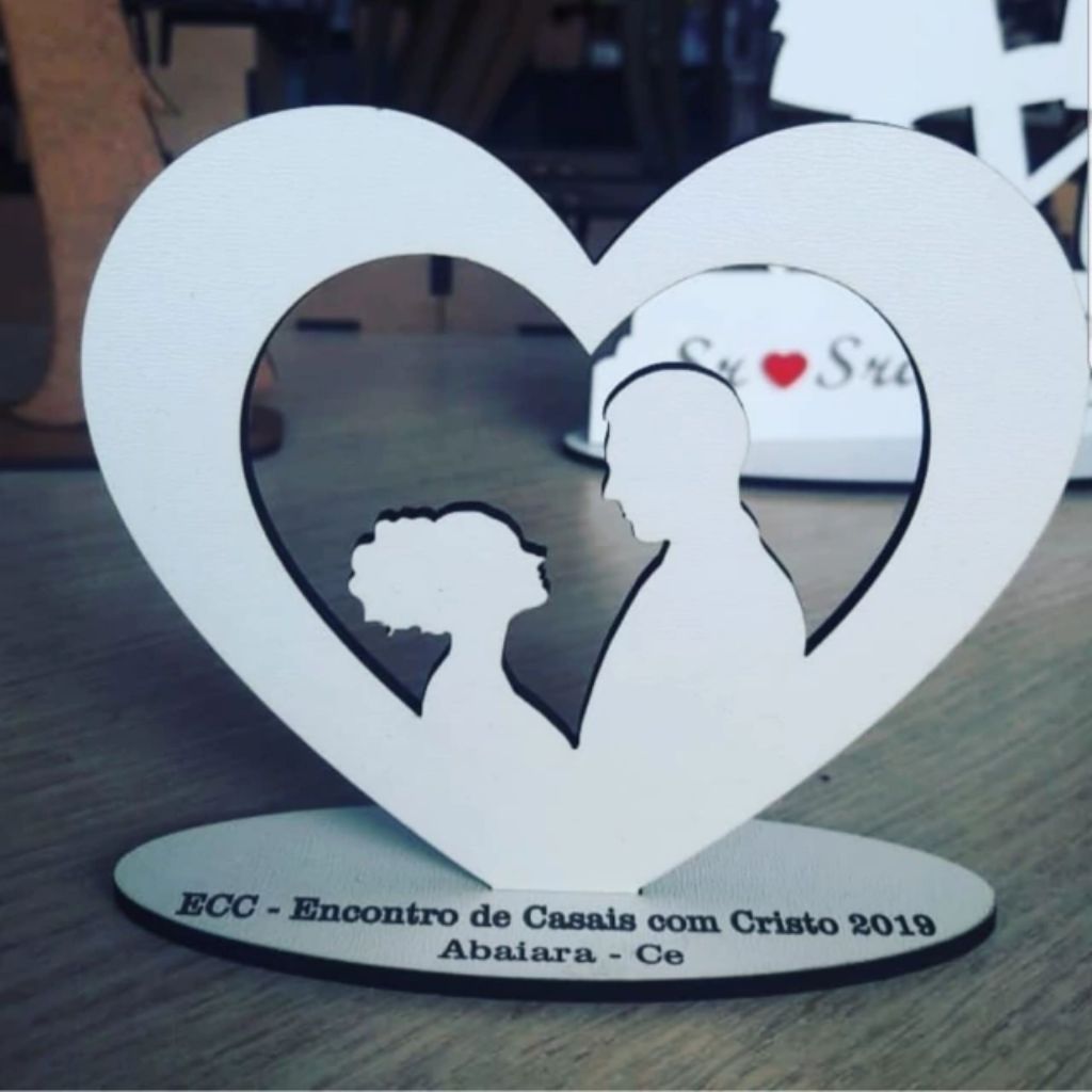Kit de Lembrancinha Casamento Convidados Casamento Personalizado em MDF