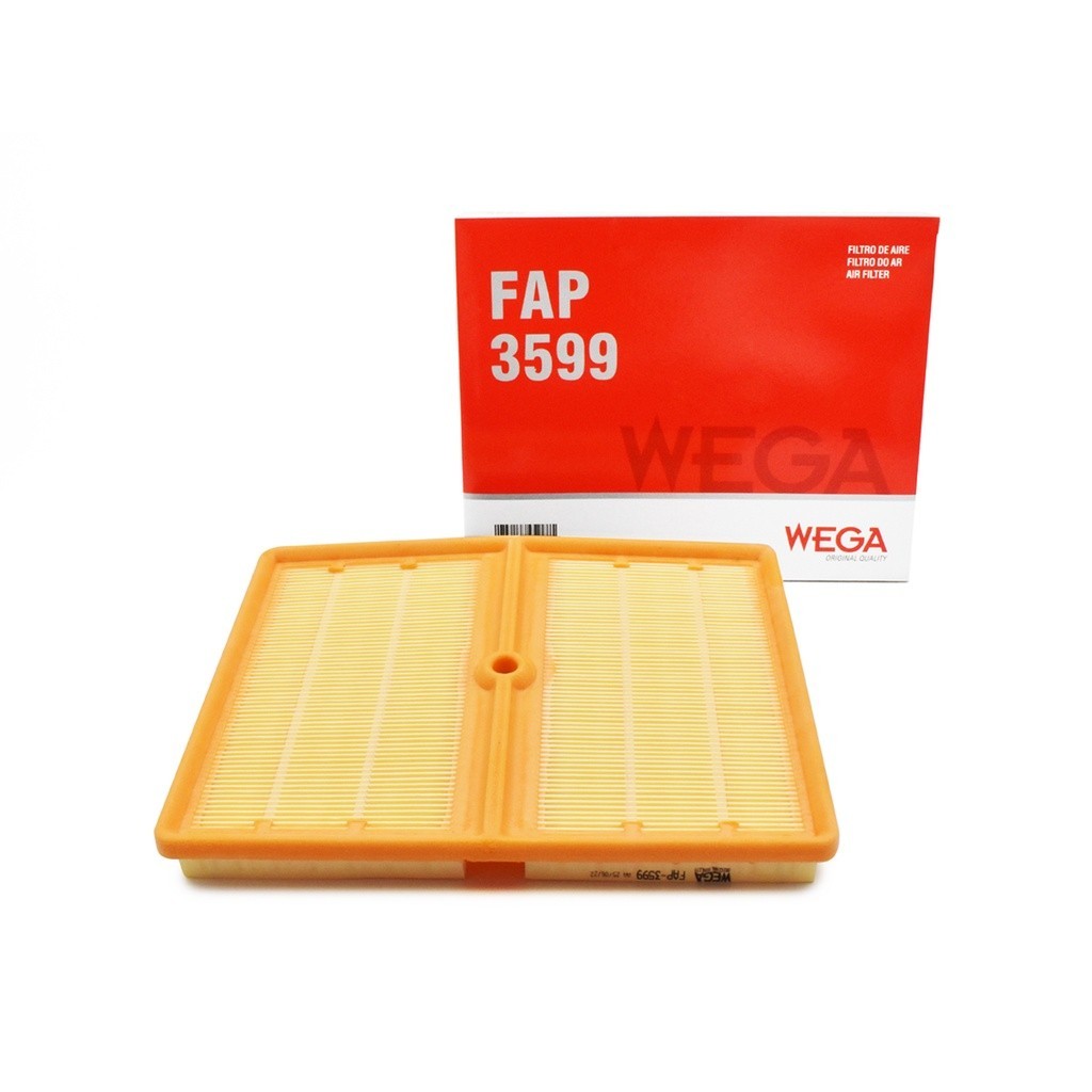Filtro de ar do Motor VW GOLF TSI NIVUS TSI POLO TSI T-CROSS TSI UP! TSI VIRTUS TSI  1.0 12V – Wega FAP3599 em Oferta na Shopee