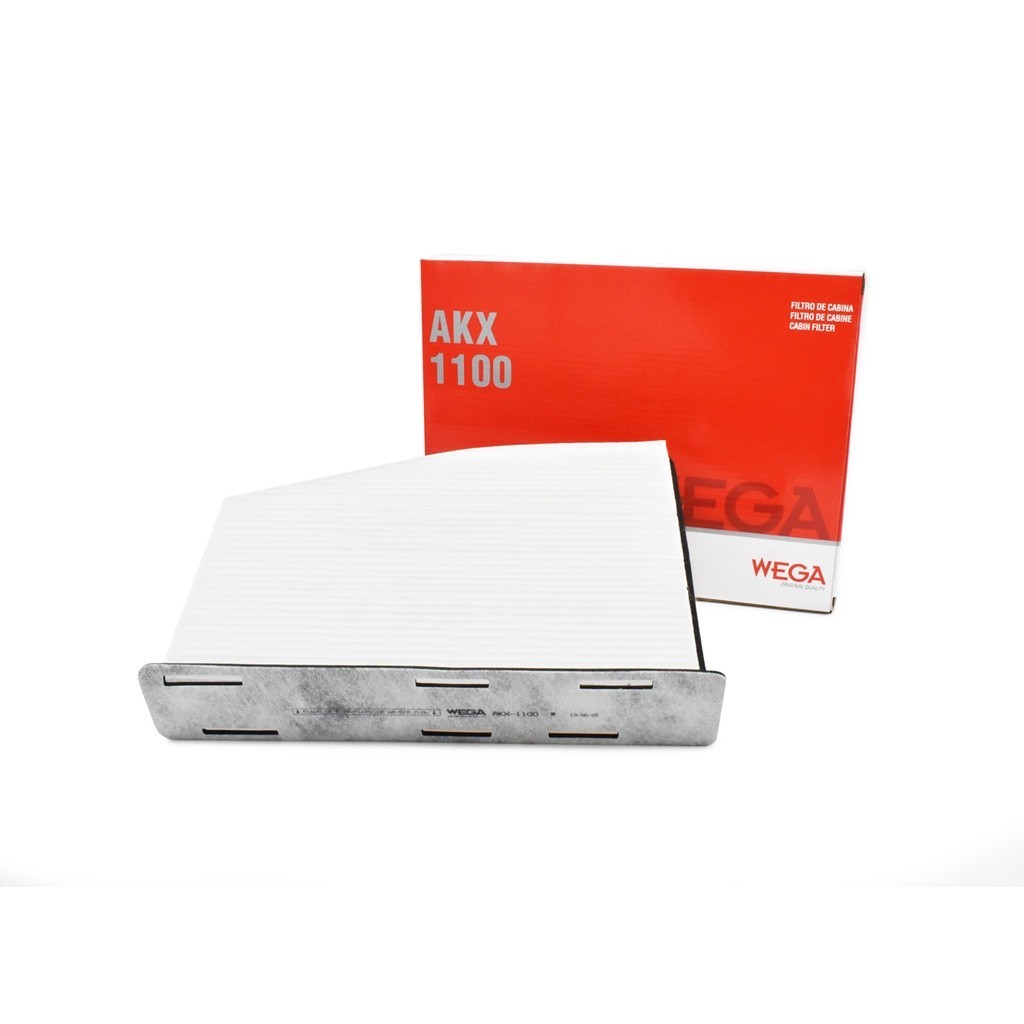 Filtro Do Ar condicionado cabine VW EOS JETTA PASSAT TIGUAN FUSCA – Wega AKX1100 em Oferta na Shopee