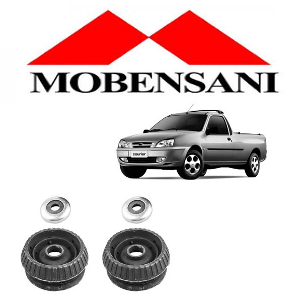 PAR Coxim do Amortecedor Dianteiro  Ford Courier Ka 97 a 2014 C/ Rolamento MOBENSANI MB264A em Oferta na Shopee