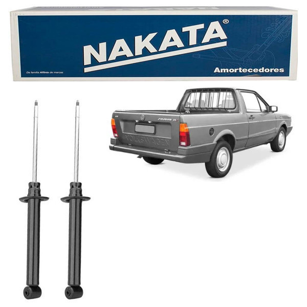 PAR Amortecedor Traseiro VW Saveiro 1983 a 1997 Nakata AP30460
