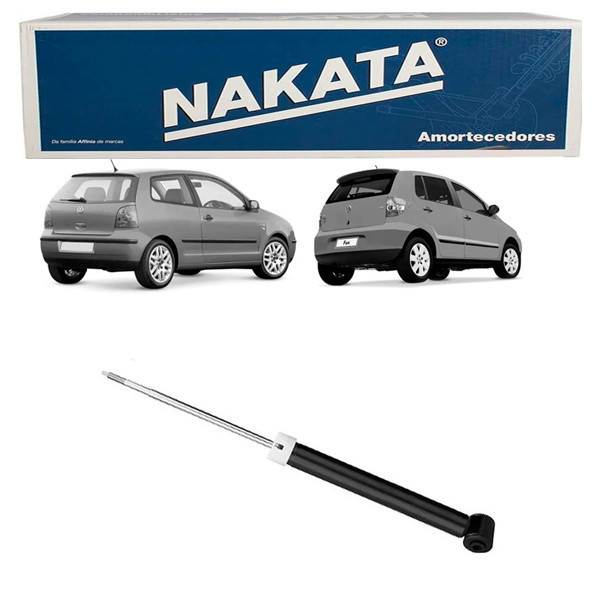 Amortecedor Traseiro Fox 2004 a 2009 Polo Hatch 2002 a 2006 Nakata HG31107