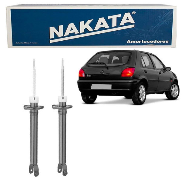 PAR Amortecedor Traseiro Fiesta 96 a 2007 Nakata HG30792 em Oferta na Shopee