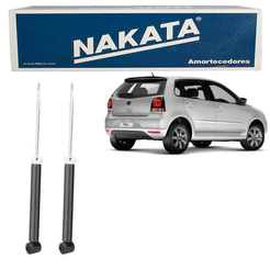 PAR Amortecedor Traseiro Fox Polo Spacefox 2006 a 2022 Nakata HG31248