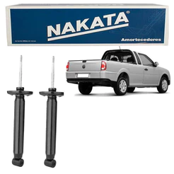 PAR Amortecedor Traseiro Saveiro 1998 a 2009 Nakata AC30799