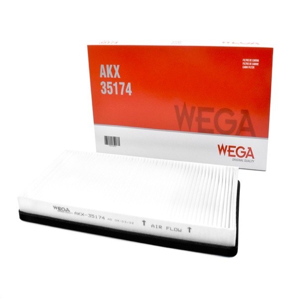 Filtro Do Ar condicionado cabine Ford COURIER FIESTA KA – Wega AKX35174 em Oferta na Shopee