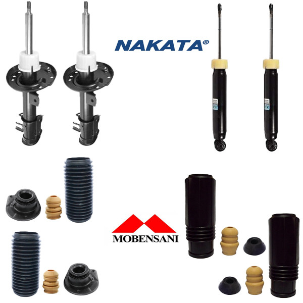 Kit Amortecedor Palio Dianteiro Traseiro Nakata Mobensani
