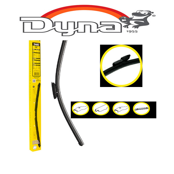 Palheta Limpador Parabrisa Esquerdo City Fit HRV Dyna S460 em Oferta na Shopee